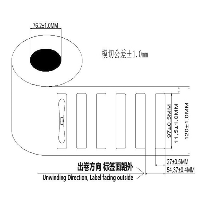 Windshield RFID Tag
